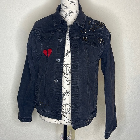 kloud9 Jackets & Blazers - Kloud9 Denim Destroyed Jacket